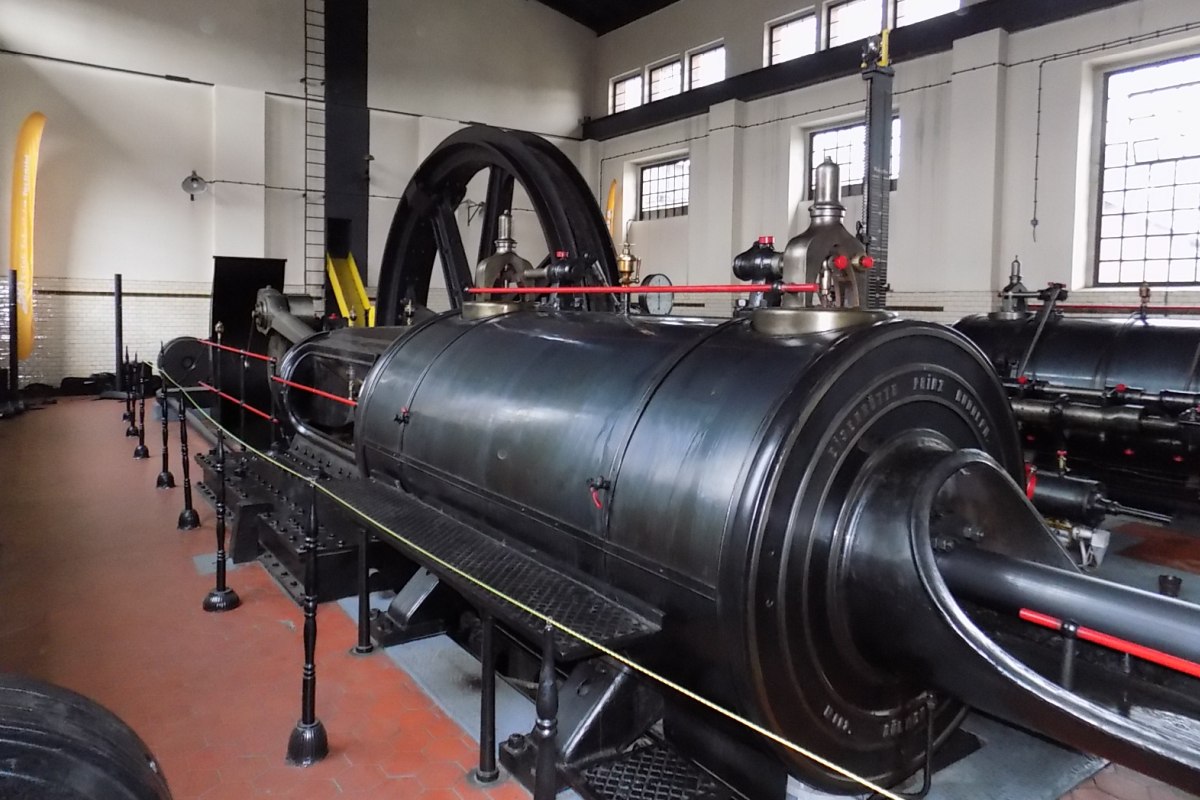 Parowa maszyna wyciągowa &#8211; szyb Carnall w Zabrzu &#8211; film