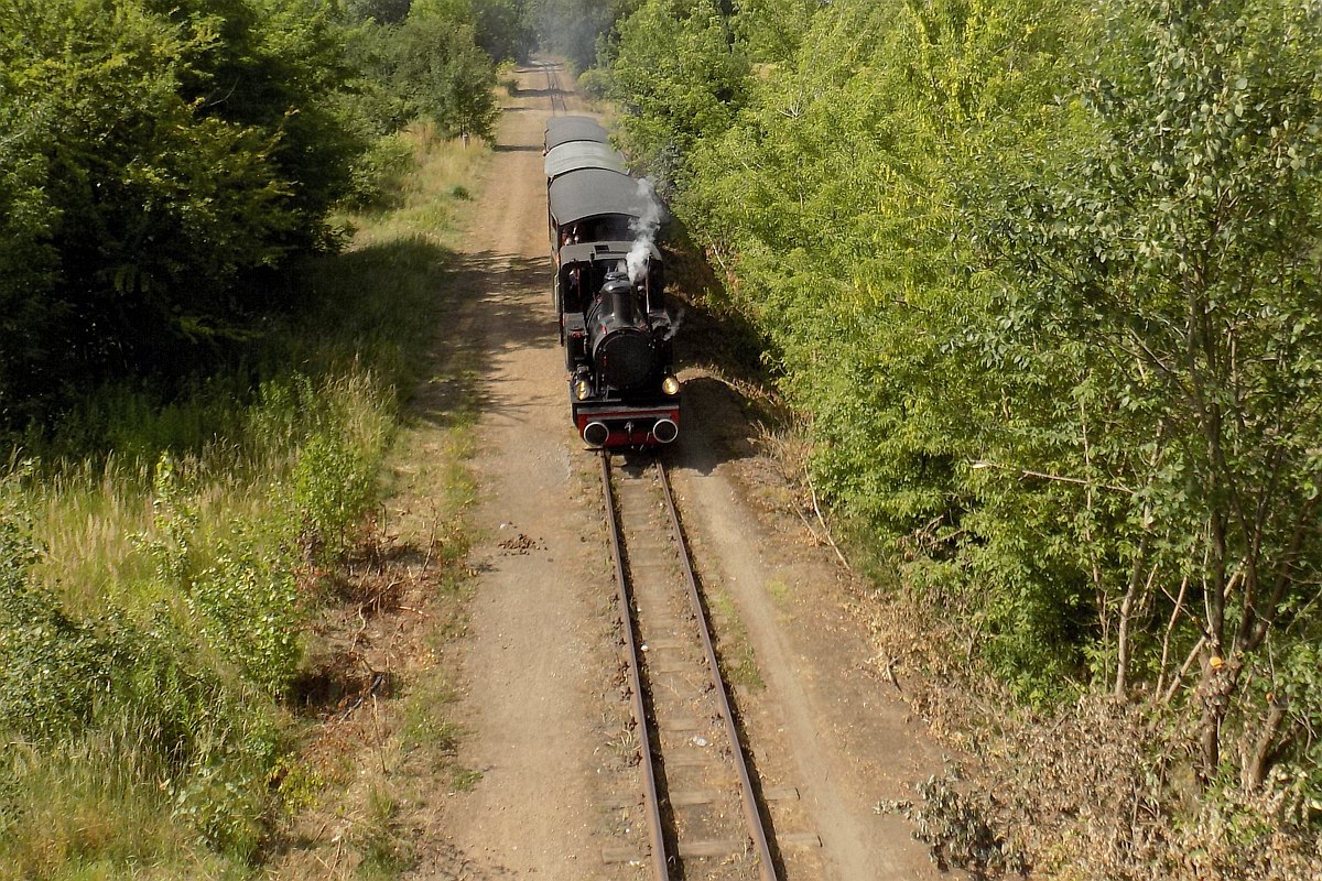 Wąskotorówka Bytom &#8211; Miasteczko z lokomotywą parową Ryś &#8211; film